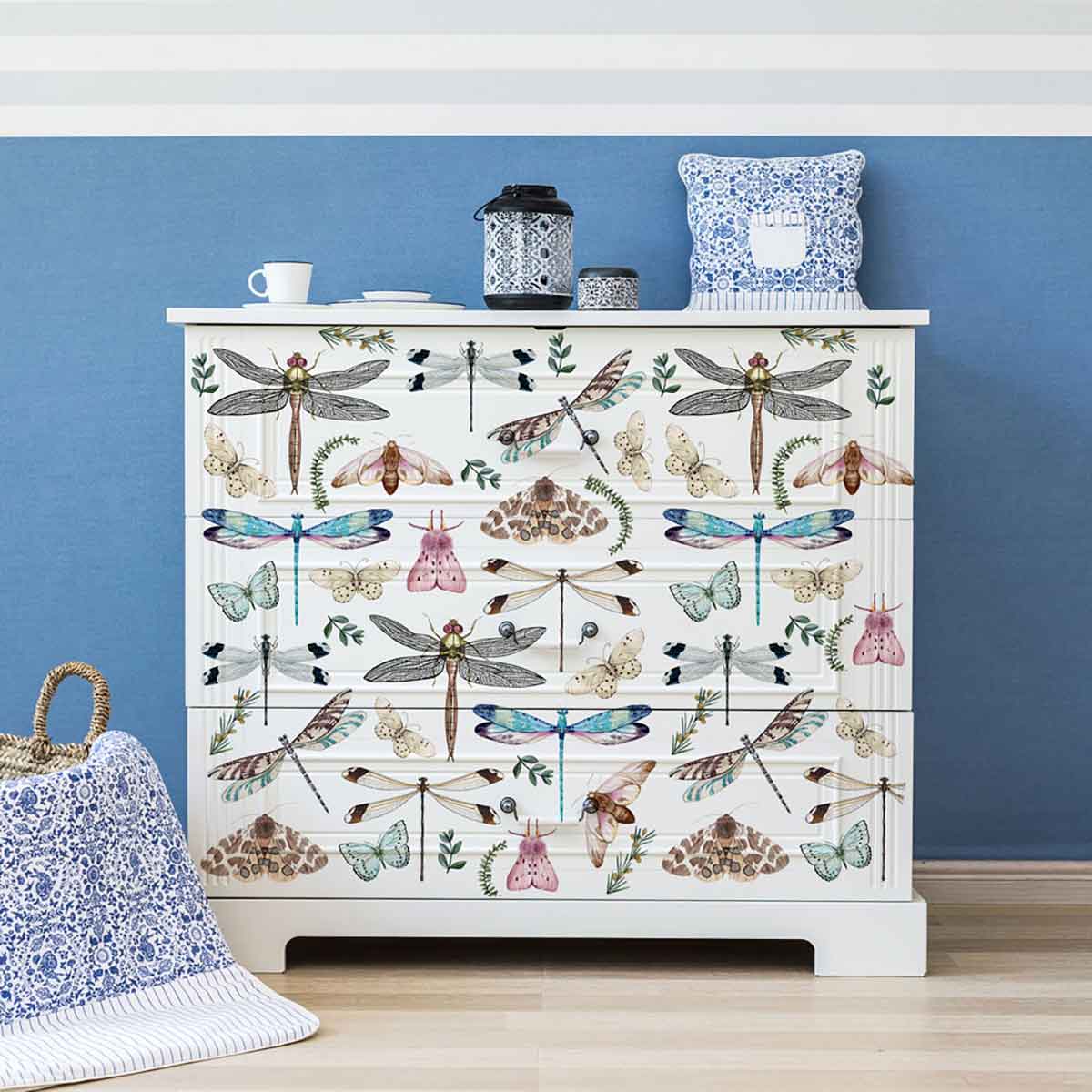 Transfer - Riverbed Dragonflies