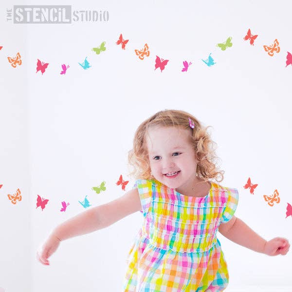 Sjablong - Butterfly Set