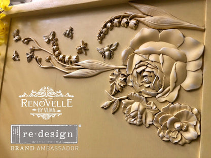 Støpeform - Etruscan Rose