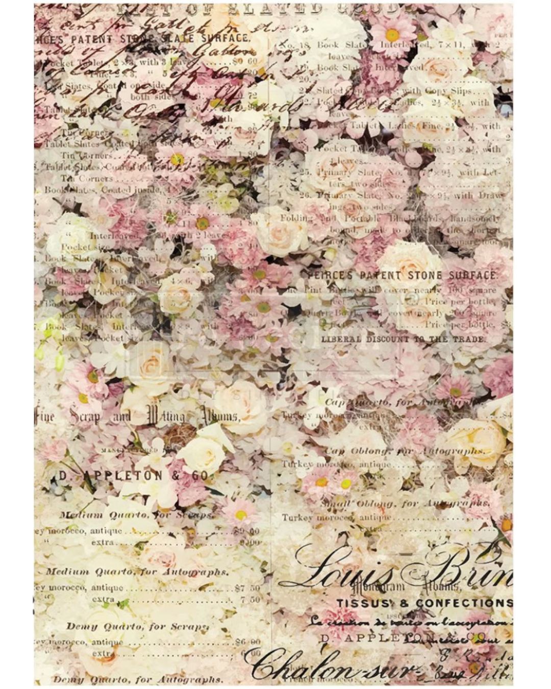 Decoupage - Rispapir - Floral & Dream