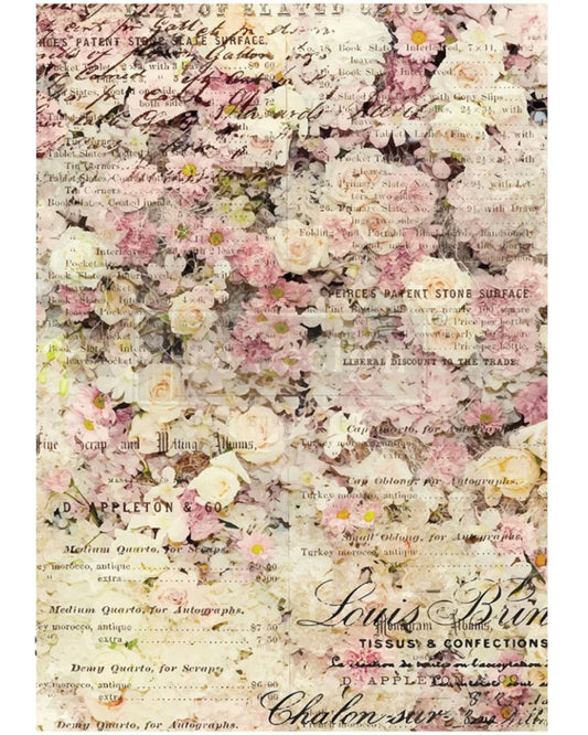 Decoupage - Rispapir - Floral & Dream