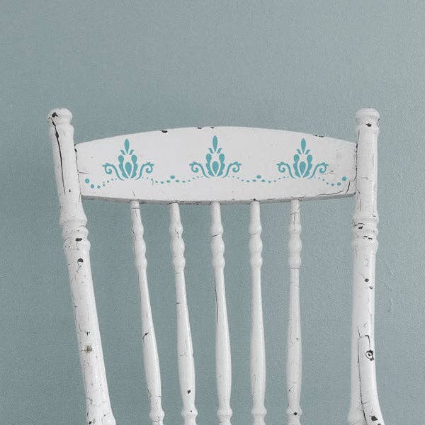 Sjablong - Scandi Damask