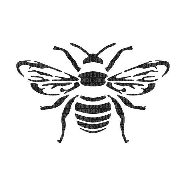 Sjablong - Bee