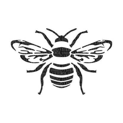 Sjablong - Bee