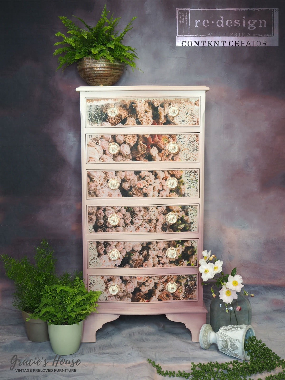 Decoupage - Dekorpapir - Beatiful Dream