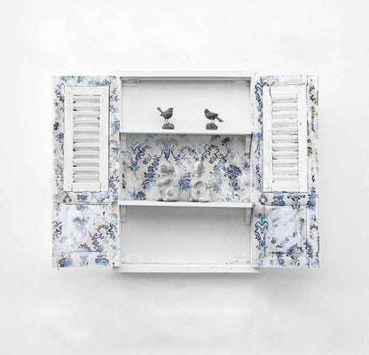 Decoupage - Dekorpapir - Cobalt Flourish