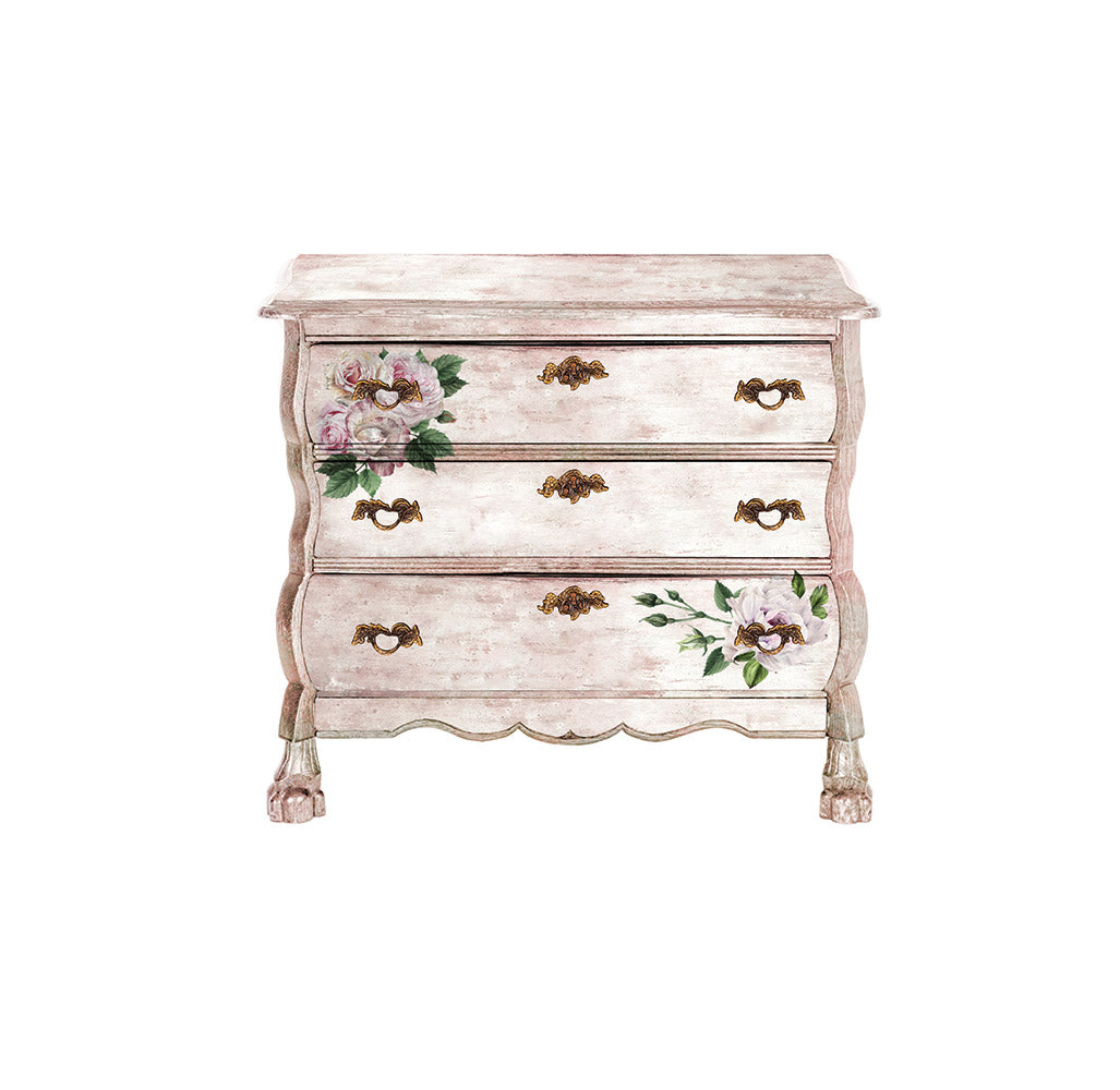 Small Transfer - Delicate Roses