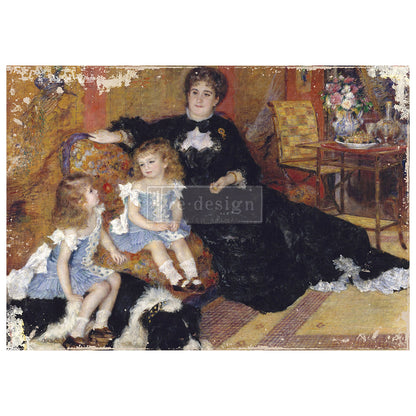 Decoupage - Rispapir - Family Moment