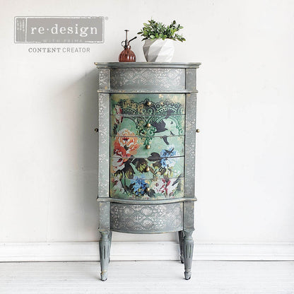 Decoupage - Dekorpapir - Retro Garden