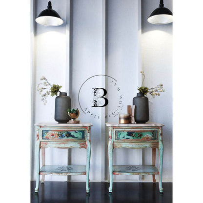 Decoupage - Dekorpapir - Retro Garden