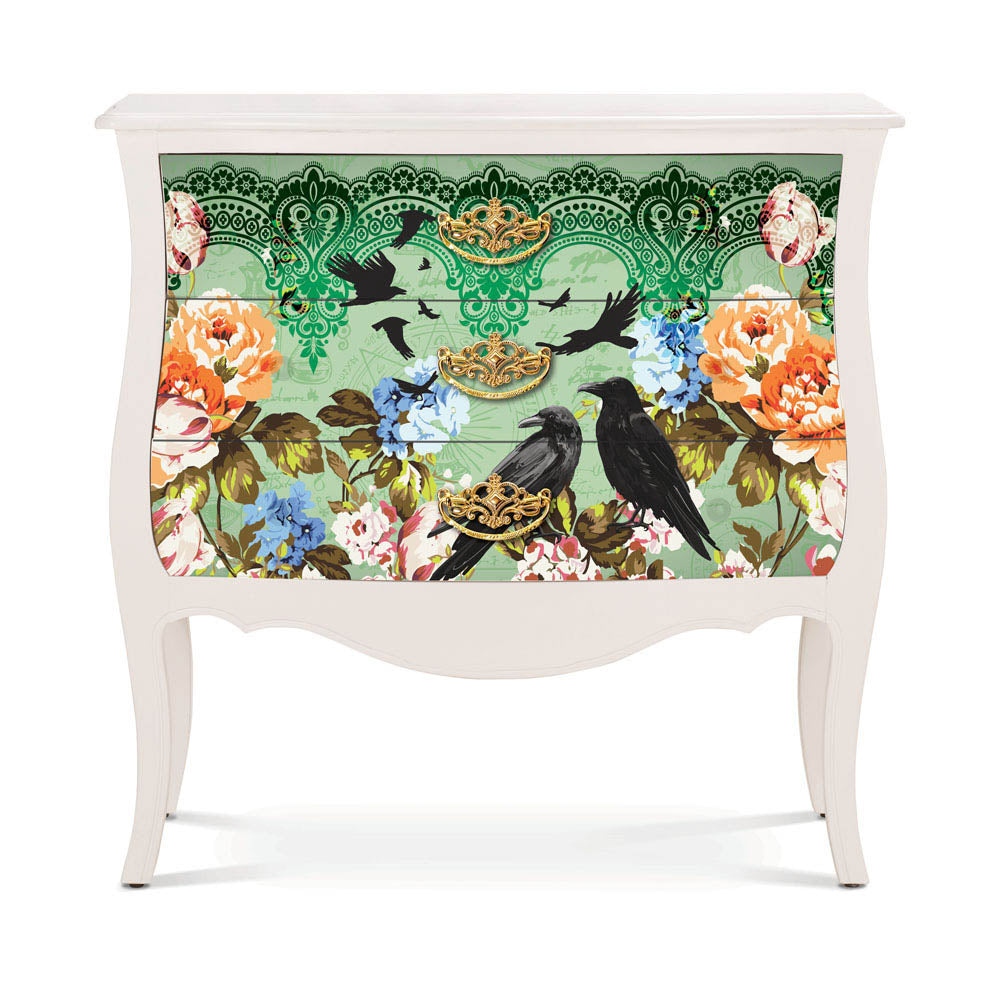Decoupage - Dekorpapir - Retro Garden