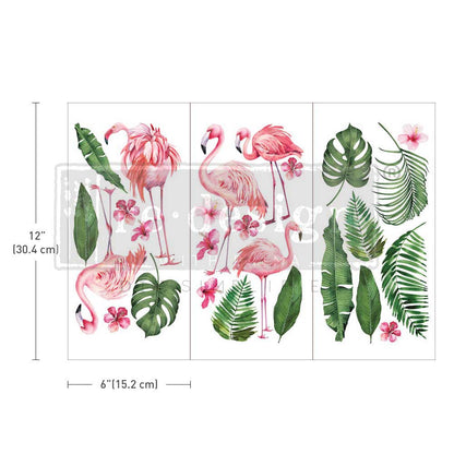 Small Transfer - Flamingo Pink