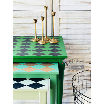 Transfer - Gold Harlequin