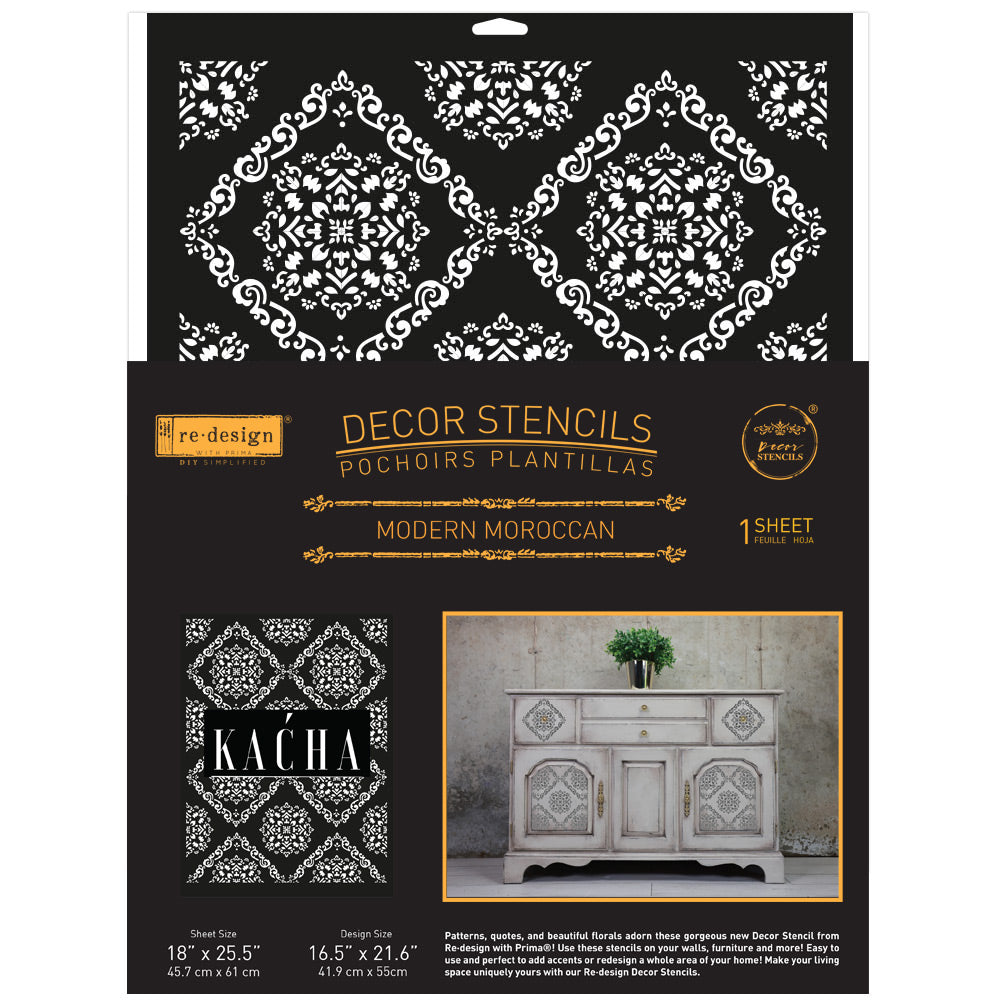 Sjablong - Modern Moroccan