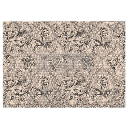 A1 Decoupage Fiber - Antique Laces