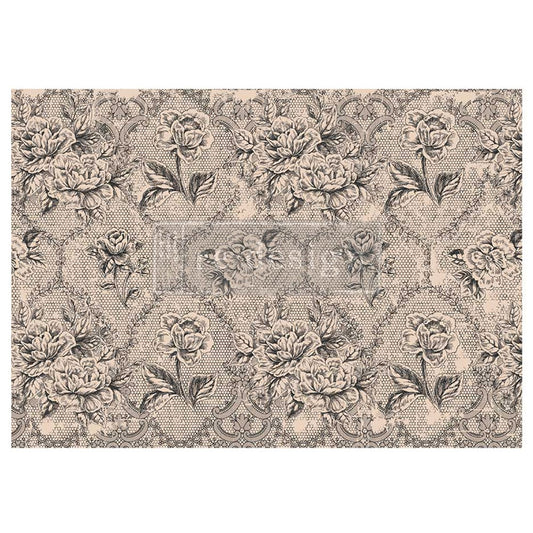 A1 Decoupage Fiber - Antique Laces