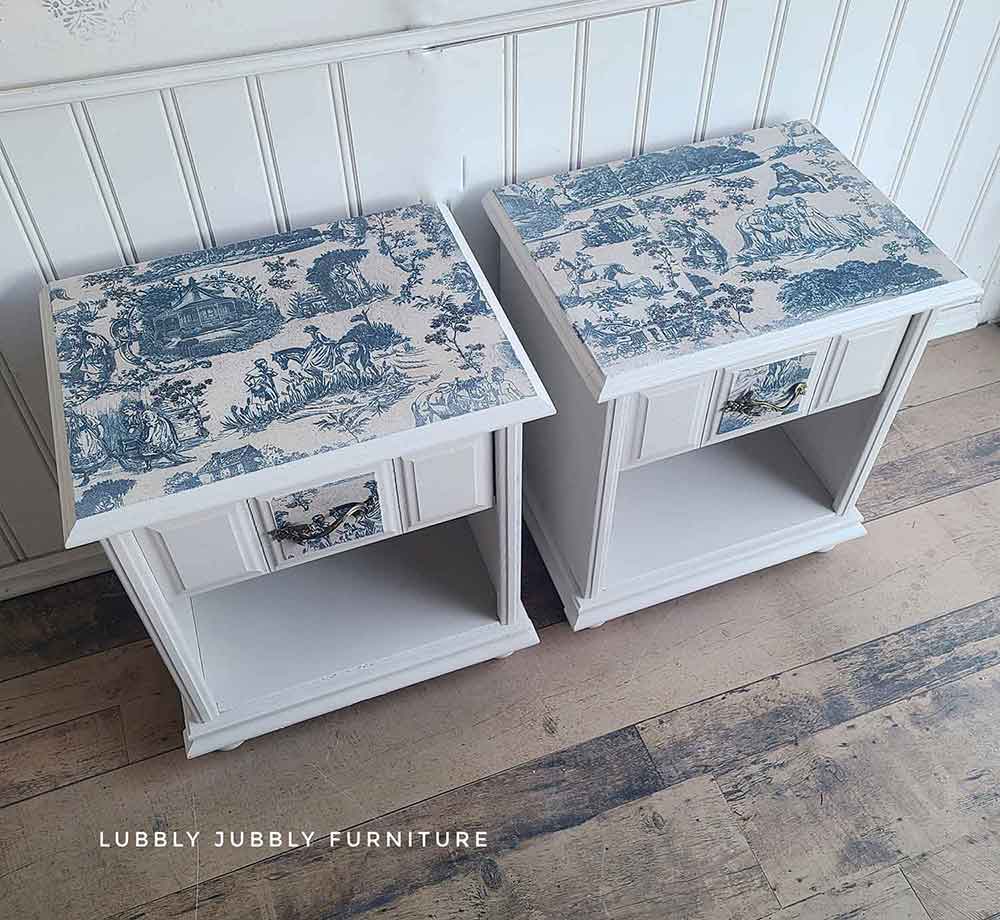 A1 Decoupage Fiber - Toile de  Jouy (Kacha)
