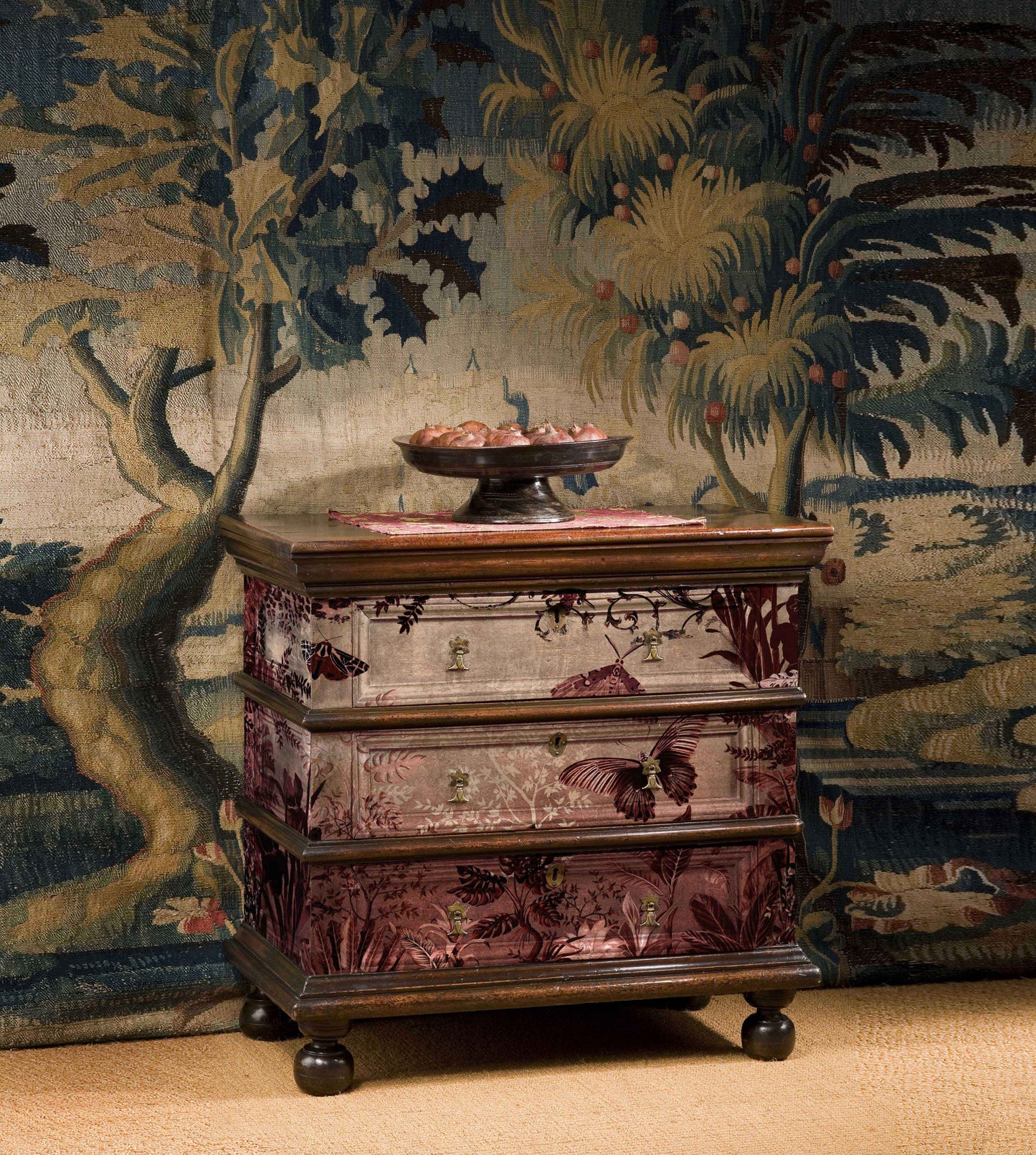 A1 Decoupage Fiber - Sepia Rainforest