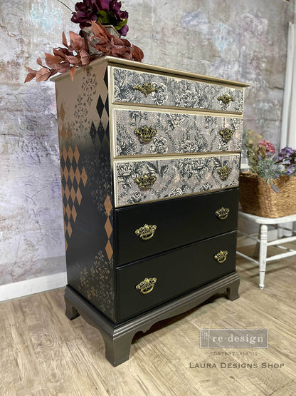 A1 Decoupage Fiber - Antique Laces