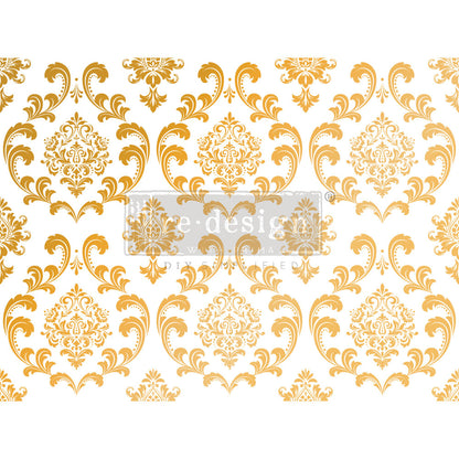 Transfer - Gullfolie -  House of Damask (Kacha)