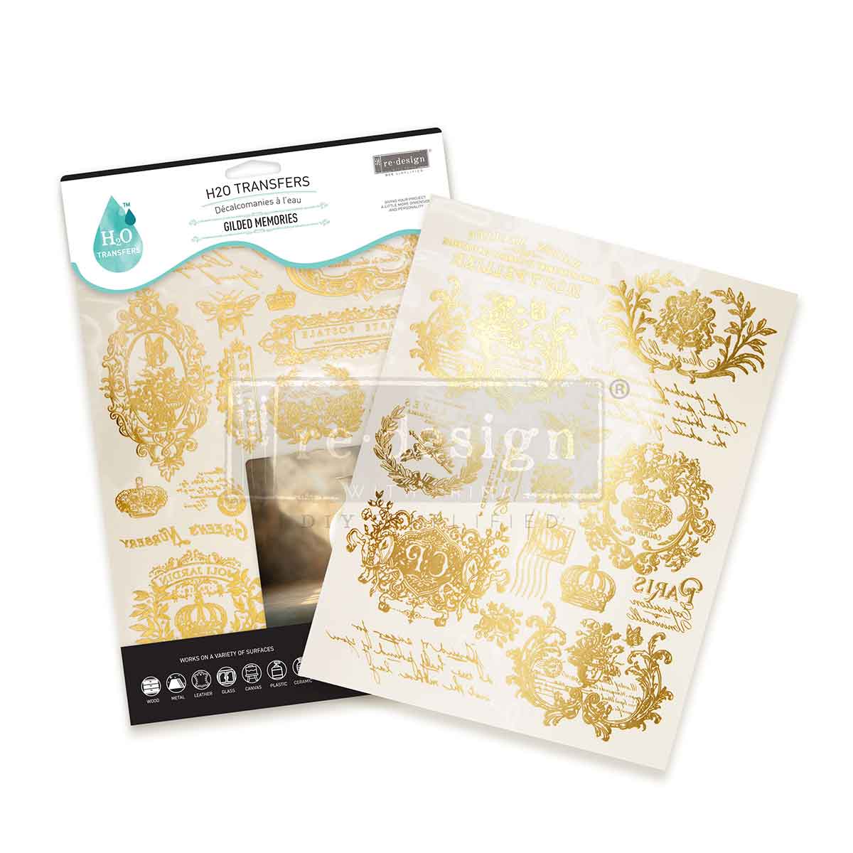 H2O-transfer - Gilded Memories