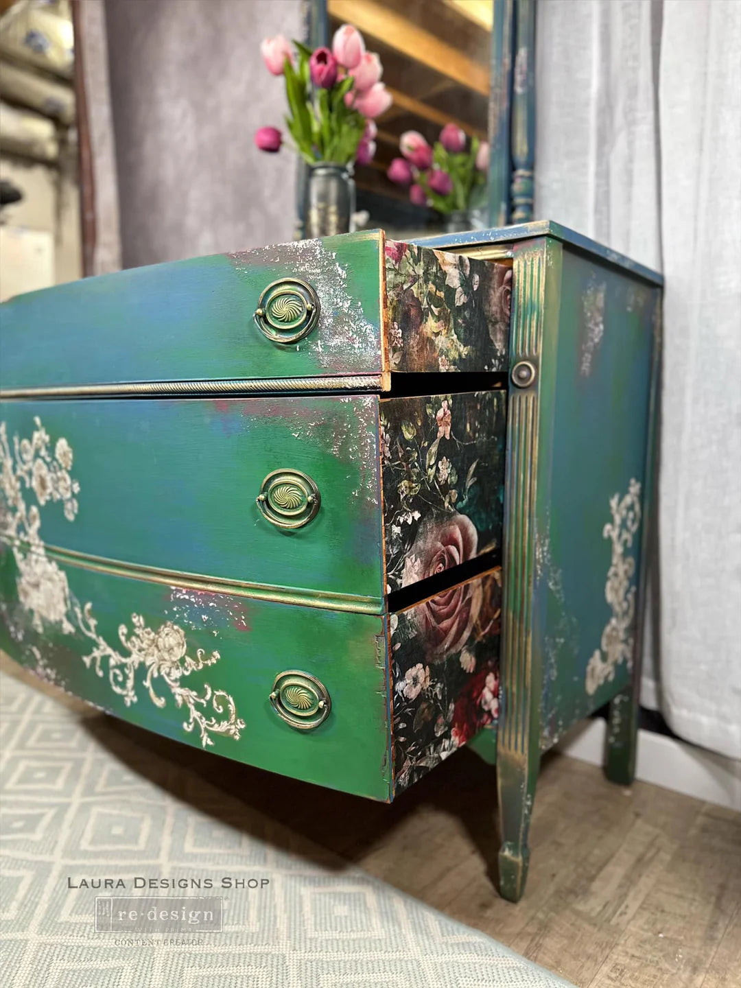 Decoupage - Dekorpapir - Andressa