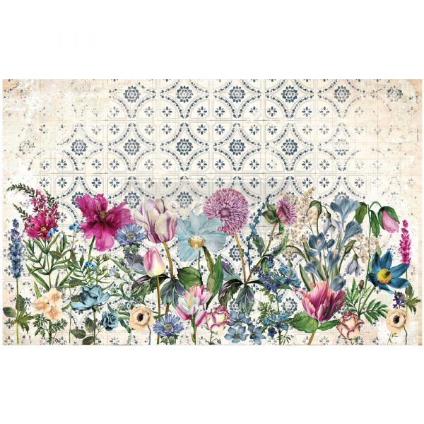 Decoupage - Dekorpapir - Fuchsia