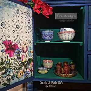 Decoupage - Dekorpapir - Fuchsia