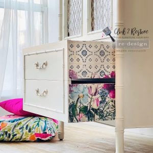 Decoupage - Dekorpapir - Fuchsia