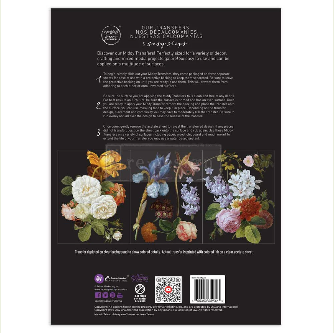 Transfer - Blossomed Beauties