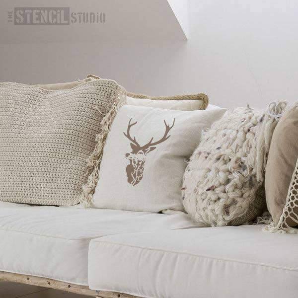 Sjablong - Highland Stag