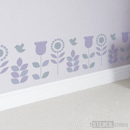 Sjablong - Annelise Border