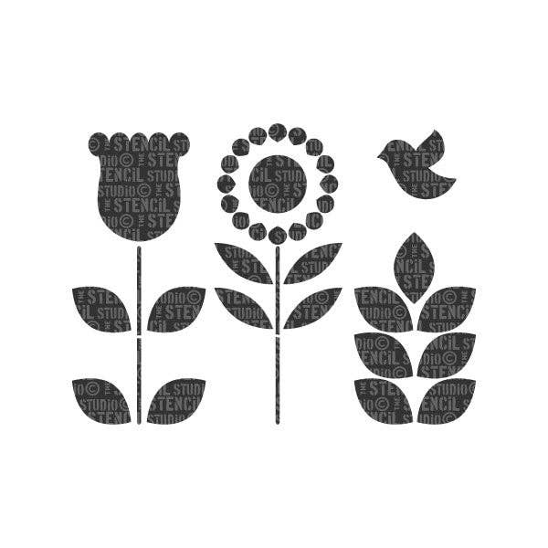 Sjablong - Annelise Border