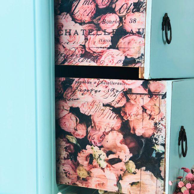 Decoupage - Dekorpapir - Flower Market