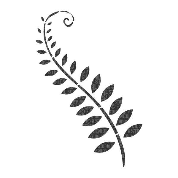 Sjablong - Fern Leaf