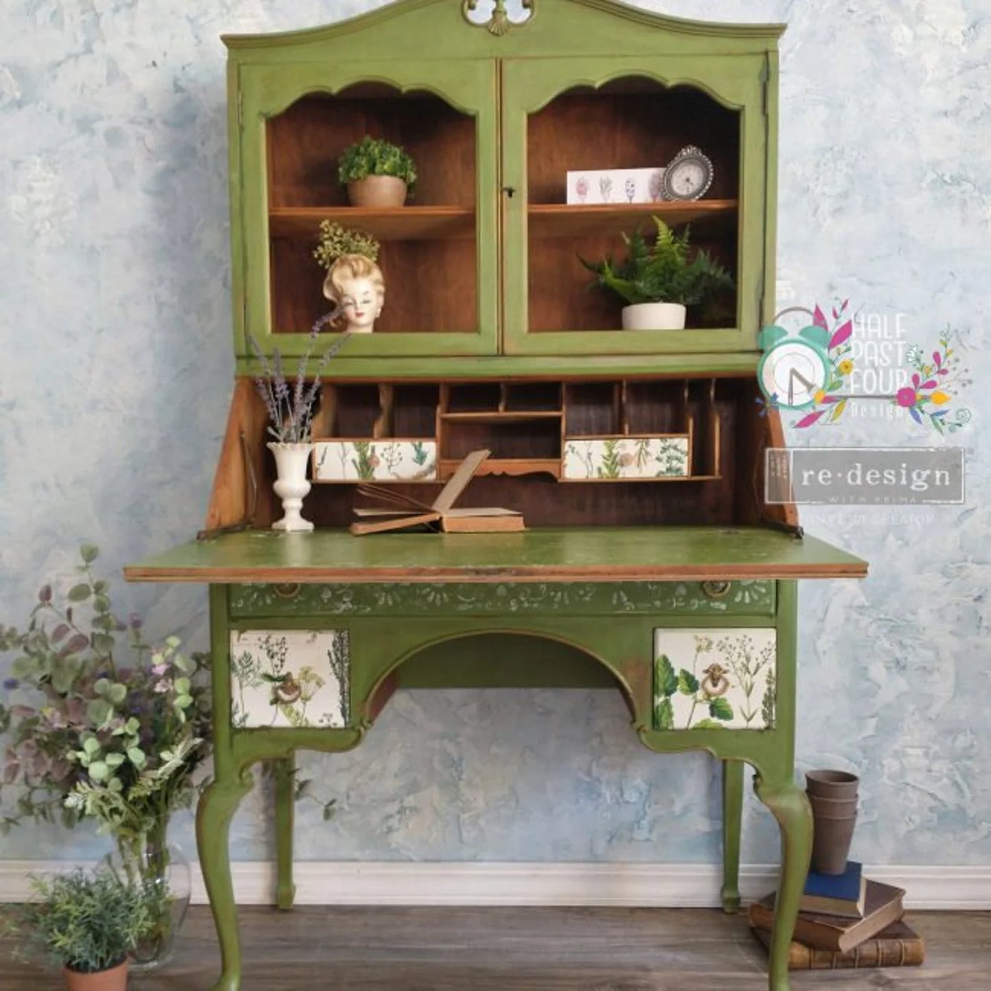 Decoupage - Dekorpapir - Greenery