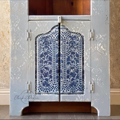 A1 Decoupage Fiber - The Blue House
