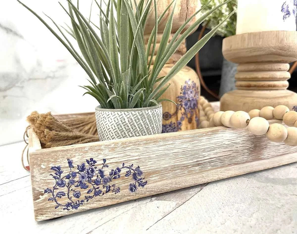 H2O transfer -  Azure Florals Ii