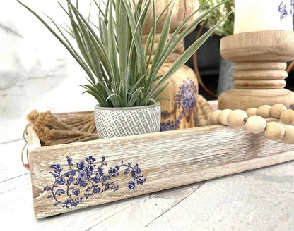 H2O transfer -  Azure Florals Ii