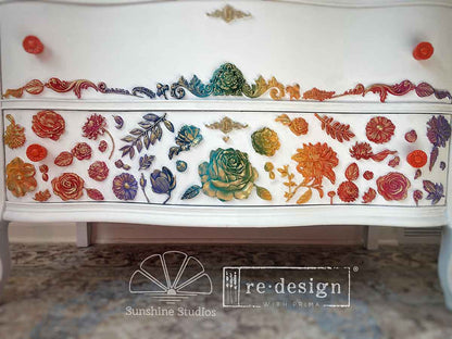 Støpeform - Leafy Blossoms